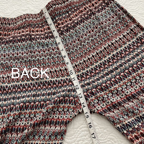 Anne Carson Wide Leg Pants Geometric Print Size Large - Picture 11 of 13